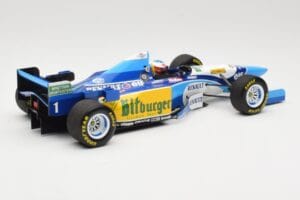 Benetton Renault B195 #1 M. Schumacher Winner Pacific GP F1 World Champion 1995 Minichamps 1:18 510953301 Metal - imagen 2 de 6