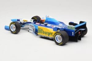 Benetton Renault B195 #1 M. Schumacher Winner Pacific GP F1 World Champion 1995 Minichamps 1:18 510953301 Metal - imagen 5 de 6