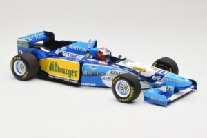 Benetton Renault B195 #2 J. Herbert Winner British GP 1995 Minichamps 1:18 110950802 Metal - imagen 4 de 6