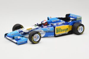 Benetton Renault B195 #2 J. Herbert Winner British GP 1995 Minichamps 1:18 110950802 Metal