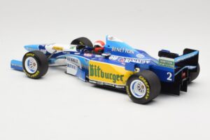 Benetton Renault B195 #2 J. Herbert Winner British GP 1995 Minichamps 1:18 110950802 Metal - imagen 5 de 6