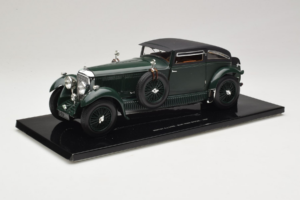 Bentley 6.5 Litre Gurney Nutting Saloon Blue Train Special Verde Minichamps 1:18 100139520 Metal