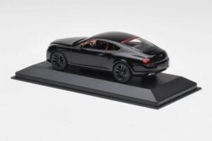 Bentley Continental GT Negro Con Llantas Negras Minichamps 1:43 BENTLEY002 Metal - imagen 3 de 4