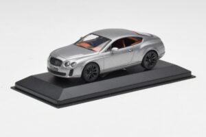 Bentley Continental GT Gris Con Llantas Negras Minichamps 1:43 BENTLEY001 Metal - imagen 2 de 4