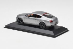Bentley Continental GT Gris Con Llantas Negras Minichamps 1:43 BENTLEY001 Metal - imagen 3 de 4
