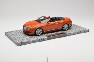 Bentley Continental GT Speed Descapotable Orange Metallic Minichamps 1:18 107139430 Metal