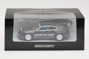 Bentley Continental GT World Record Car on Ice Negro Minichamps 1:43 436139026-O Metal - imagen 4 de 4