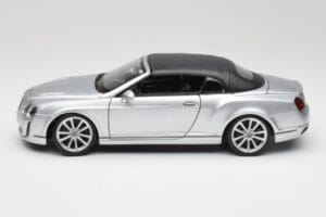 Bentley Continental Supersports Descapotable 1ª Generación Plata Bburago 1:18 18-11037S Metal - imagen 4 de 8