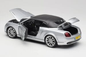 Bentley Continental Supersports Descapotable 1ª Generación Plata Bburago 1:18 18-11037S Metal - imagen 5 de 8