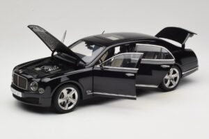 Bentley Mulsanne Speed Onyx Black Kyosho 1:18 08910NX Metal - imagen 2 de 8