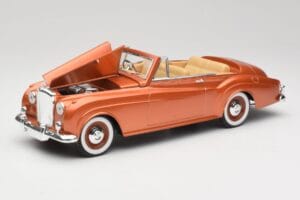 Bentley Type S2 Mulliner Descapotable Tudor Naranja Metálico Solido 1:18 8007 Metal - imagen 2 de 8