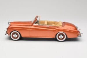 Bentley Type S2 Mulliner Descapotable Tudor Naranja Metálico Solido 1:18 8007 Metal - imagen 4 de 8