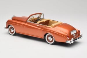 Bentley Type S2 Mulliner Descapotable Tudor Naranja Metálico Solido 1:18 8007 Metal - imagen 7 de 8