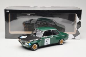 BMW 1600-2 BMW Alpina #47 P. Meyer Internationales ADAC Eifelrennen Nurburgring 1971 Minichamps 1:18 155712647 Metal - imagen 6 de 6