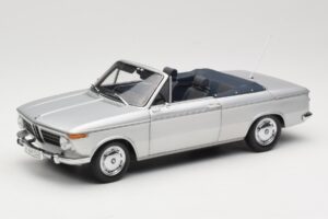 BMW 1600 Cabriolet Plata Minichamps 1:18 80430145819 Metal