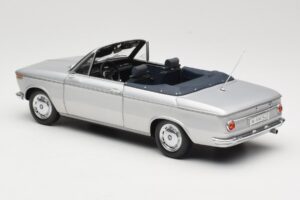 BMW 1600 Cabriolet Plata Minichamps 1:18 80430145819 Metal - imagen 7 de 8