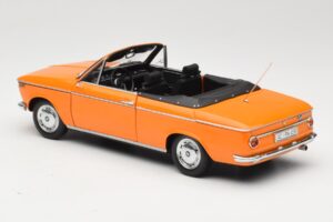 BMW 1600 E10 Cabriolet Naranja Minichamps 1:18 100021030 Metal - imagen 7 de 8