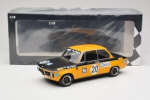 BMW 1600 E10 #20 Alpina H. Marko Class Winner Austria Trophy Salzburg ETCC 1970 Minichamps 1:18 155702620 Metal - imagen 6 de 6