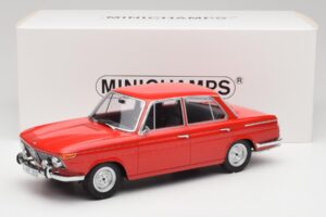 BMW 1800 Ti Carmín Rojo Minichamps 1:18 107024001 Metal - imagen 6 de 6