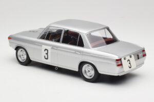 BMW 1800 TiSA #3 D. Glemser / J. Ickx 24 Hours of Spa 1965 Minichamps 1:18 155652903 Metal - imagen 5 de 6