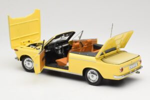 BMW 2002 Cabriolet Verde Brillante Minichamps 1:18 80430145820 Metal - imagen 5 de 8