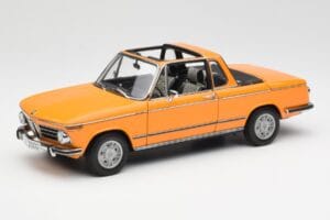 BMW 2002 E10 Cabriolet Colorado Naranja AUTOart 1:18 80430300713 Metal