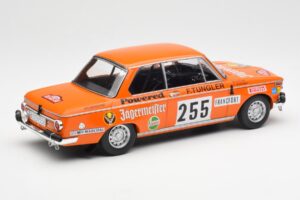 BMW 2002 Jagermeister #255 W. Stiller Rally Monte Carlo 1973 IXO 1:18 18RMC165 Metal - imagen 2 de 6