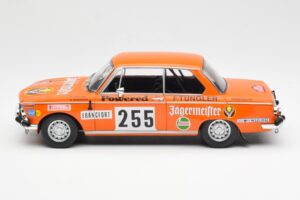 BMW 2002 Jagermeister #255 W. Stiller Rally Monte Carlo 1973 IXO 1:18 18RMC165 Metal - imagen 3 de 6