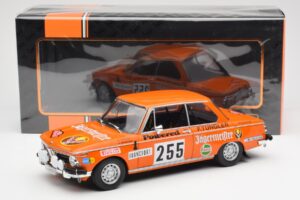 BMW 2002 Jagermeister #255 W. Stiller Rally Monte Carlo 1973 IXO 1:18 18RMC165 Metal - imagen 6 de 6