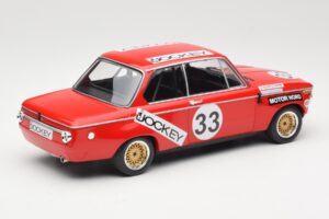 BMW 2002 Jockey Racing #33 B. Tobiasson / L. Nordstrom 6 Hours Nurburgring 1972 Minichamps 1:18 155722633 Metal - imagen 2 de 6