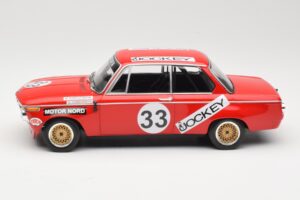 BMW 2002 Jockey Racing #33 B. Tobiasson / L. Nordstrom 6 Hours Nurburgring 1972 Minichamps 1:18 155722633 Metal - imagen 3 de 6
