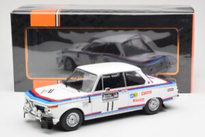 BMW 2002 #11 A. Warmbold / J. Todt RAC Rally 1973 IXO 1:18 18RMC164 Metal - imagen 6 de 6
