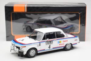 BMW 2002 #4 B. Waldegard / H. Thorzelius RAC Rally 1973 IXO 1:18 18RMC163 Metal - imagen 6 de 6