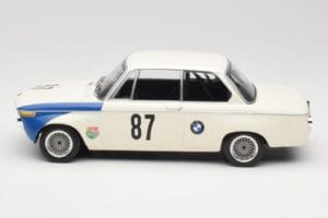 BMW 2002 Tii E10 #87 H. Hahne Grand Prix Brno 1969 Minichamps 1:18 155692787 Metal - imagen 3 de 6