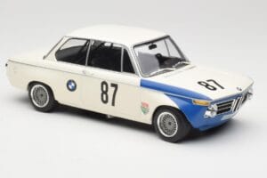 BMW 2002 Tii E10 #87 H. Hahne Grand Prix Brno 1969 Minichamps 1:18 155692787 Metal - imagen 4 de 6