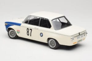 BMW 2002 Tii E10 #87 H. Hahne Grand Prix Brno 1969 Minichamps 1:18 155692787 Metal - imagen 5 de 6