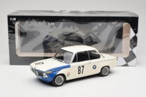 BMW 2002 Tii E10 #87 H. Hahne Grand Prix Brno 1969 Minichamps 1:18 155692787 Metal - imagen 6 de 6