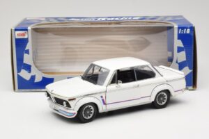 BMW 2002 Turbo E10 Blanco Anson 1:18 30393 Metal - imagen 8 de 8