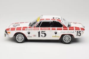 BMW 2800 CS E9 #15 Team Marabout Gaye / S. Braillard 24 Hours of Spa 1972 Minichamps 1:18 155722715 Metal - imagen 3 de 6