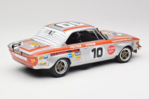 BMW 2800 CS Team Schnitzer #10 J. Fitzpatrick / J. Peltier Spa 1972 Minichamps 1:18 155722710 Metal - imagen 2 de 6