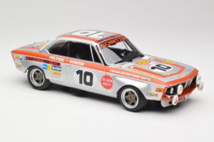 BMW 2800 CS Team Schnitzer #10 J. Fitzpatrick / J. Peltier Spa 1972 Minichamps 1:18 155722710 Metal - imagen 4 de 6