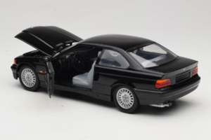 BMW 3 Series E36 Coupe Negro UT Models 1:18 BMW009 Metal - imagen 5 de 8