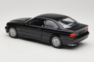 BMW 3 Series E36 Coupe Negro UT Models 1:18 BMW009 Metal - imagen 7 de 8