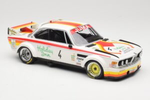 BMW 3.0 CSL E9 Juma Tuning J. Corbisier / T. Joosen / L. Berndtson GP Nurburgring 1976 Minichamps 1:18 155762504 Metal - imagen 4 de 6