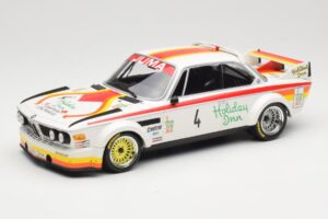 BMW 3.0 CSL E9 Juma Tuning J. Corbisier / T. Joosen / L. Berndtson GP Nurburgring 1976 Minichamps 1:18 155762504 Metal