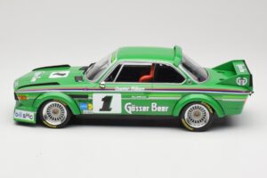 BMW 3.0 CSL E9 #1 Alpina G. Nilsson / D. Quester Winners Nürburgring 1977 Minichamps 1:18 155772501 Metal - imagen 3 de 6