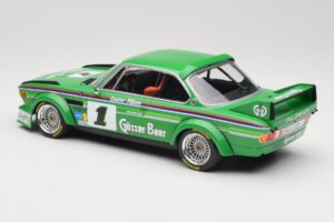 BMW 3.0 CSL E9 #1 Alpina G. Nilsson / D. Quester Winners Nürburgring 1977 Minichamps 1:18 155772501 Metal - imagen 5 de 6