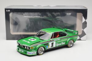 BMW 3.0 CSL E9 #1 Alpina G. Nilsson / D. Quester Winners Nürburgring 1977 Minichamps 1:18 155772501 Metal - imagen 6 de 6