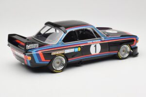 BMW 3.0 CSL E9 #1 BMW Motorsport H-J. Stuck Winner Norisring Trophy 1974 Minichamps 1:18 155742691 Metal - imagen 2 de 6
