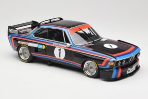 BMW 3.0 CSL E9 #1 BMW Motorsport H-J. Stuck Winner Norisring Trophy 1974 Minichamps 1:18 155742691 Metal - imagen 4 de 6